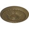 Ekena Millwork Stockport Ceiling Medallion (Fits Canopies up to 6 1/4"), 28"OD x 2 3/4"P, Mississippi Mud CM28STMMF - alternate 3